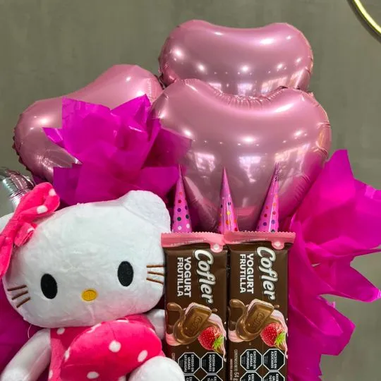 Box hello kitty rosa
